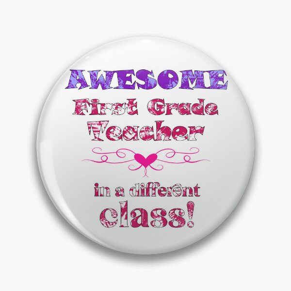 Item preview, AWESOME First Grade Teacher in a different class! designed and sold by captainpeter.