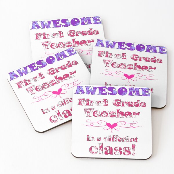 Item preview, AWESOME First Grade Teacher in a different class! designed and sold by captainpeter.