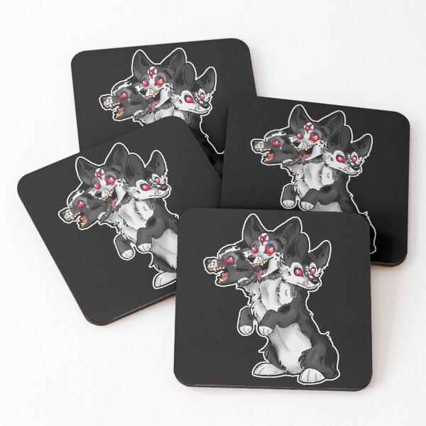 Item preview, Cute Evil Demon Cerberus Corgi  designed and sold by KimbiCritters.
