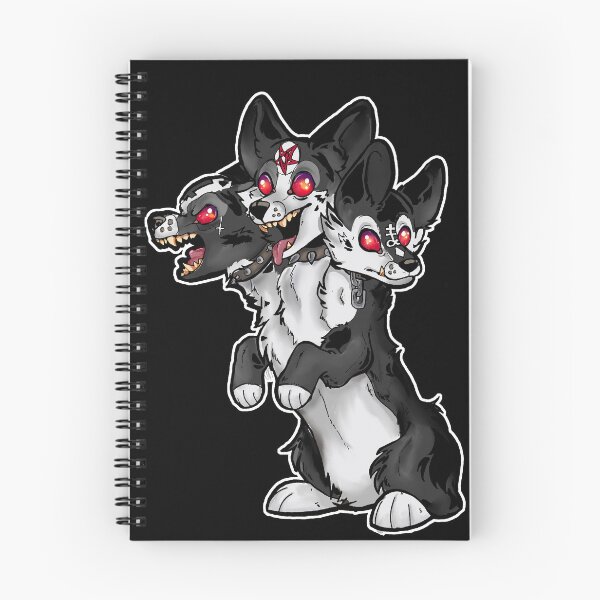 Item preview, Cute Evil Demon Cerberus Corgi  designed and sold by KimbiCritters.
