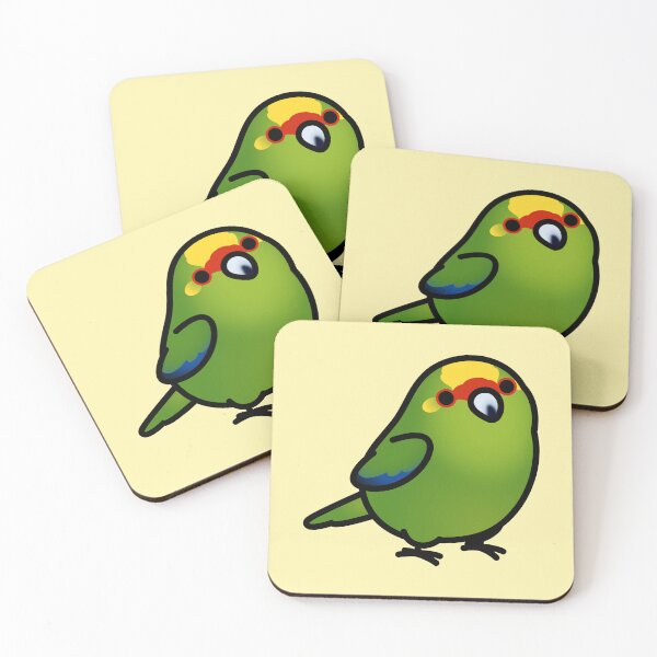 Item preview, Chubby Yellow-crowned Parakeet designed and sold by birdhism.