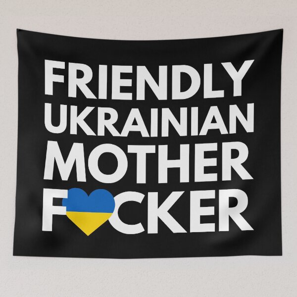 Item preview, Friendly Ukrainian MF Mother Focker Ukraine designed and sold by HelloFromAja.