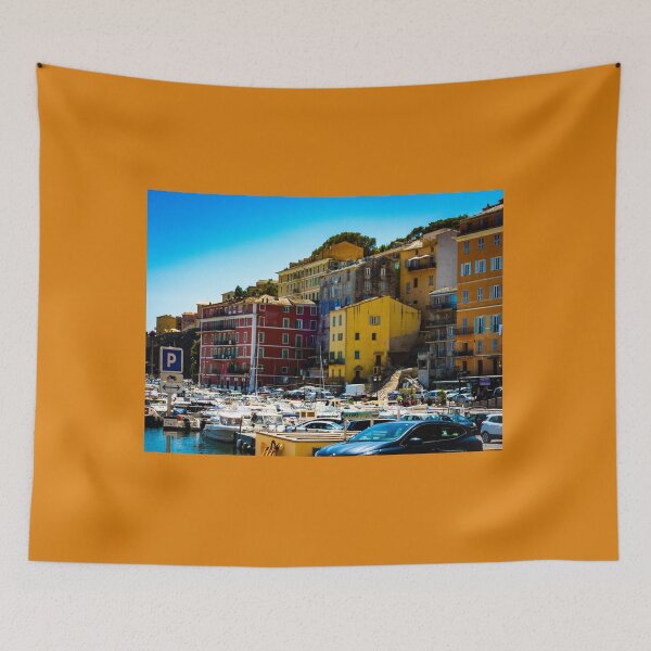 Item preview, Old Town with Colorful Houses with Beautiful View on Port  designed and sold by oneperception.