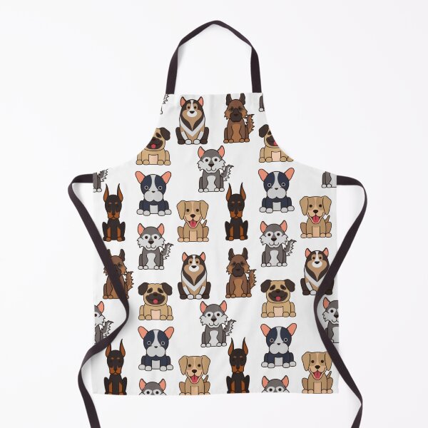 Item preview, Sitting dogs pattern designed and sold by HuGoDesignZ.