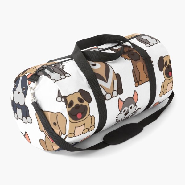 Item preview, Sitting dogs pattern designed and sold by HuGoDesignZ.
