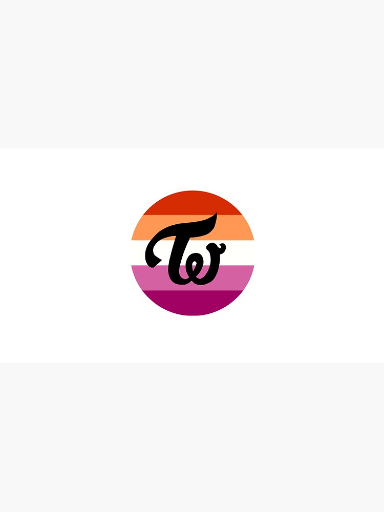 Lesbian Twice Logo Sticker for Sale by Rain6458