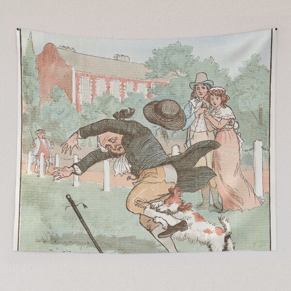 Item preview, The Mad Dog Pl 6 (1887) Randolph Caldecott designed and sold by TeeARTHY.