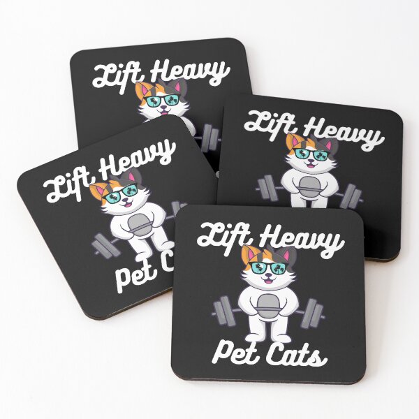 Item preview, Lift Heavy Pet Cats Funny Cat Fitness designed and sold by TheWildFlix.
