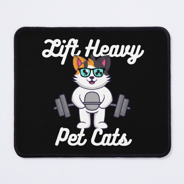 Item preview, Lift Heavy Pet Cats Funny Cat Fitness designed and sold by TheWildFlix.