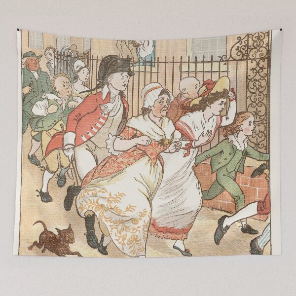 Item preview, The Mad Dog Pl 7 (1887) Randolph Caldecott designed and sold by TeeARTHY.