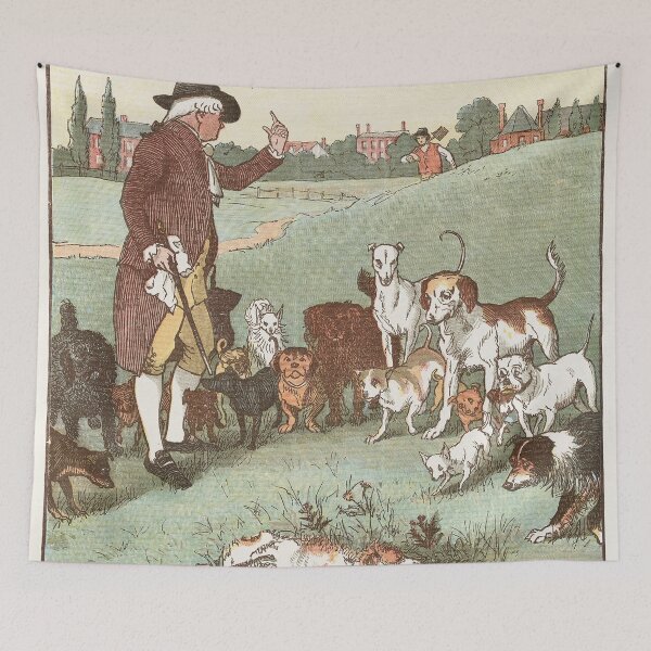 Item preview, The Mad Dog Pl 9 (1887) Randolph Caldecott  designed and sold by TeeARTHY.