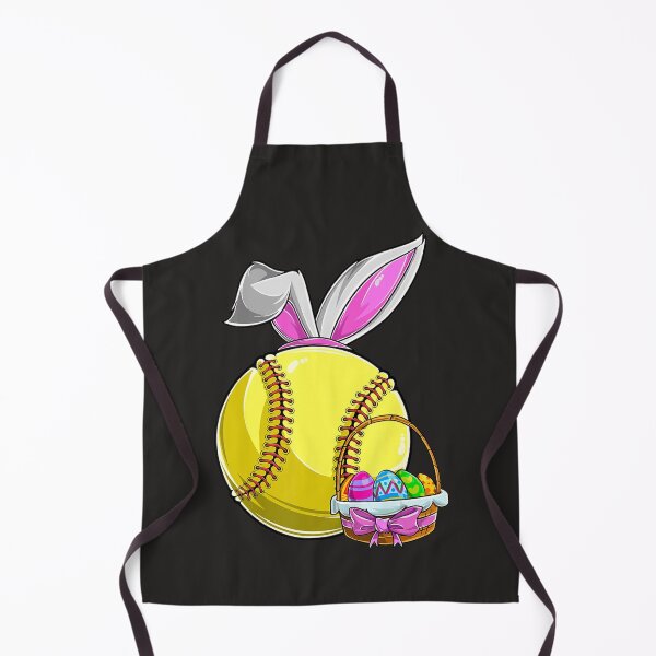 Item preview, Softball Player Easter Bunny Ears Easter Eggs Hunting Basket designed and sold by fawsonpnhamme.