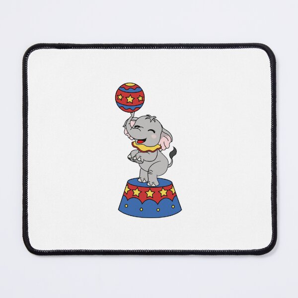 Item preview, Cute Circus Elephant | Smiling Funny Elephant designed and sold by Pisutachio.