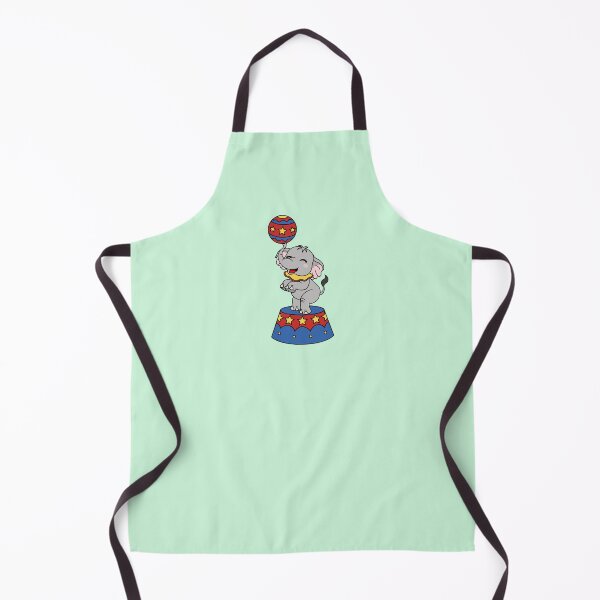 Item preview, Cute Circus Elephant | Smiling Funny Elephant designed and sold by Pisutachio.