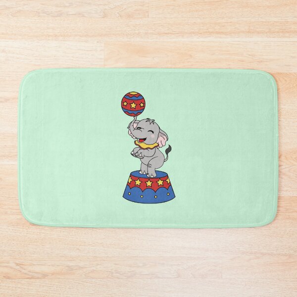 Item preview, Cute Circus Elephant | Smiling Funny Elephant designed and sold by Pisutachio.