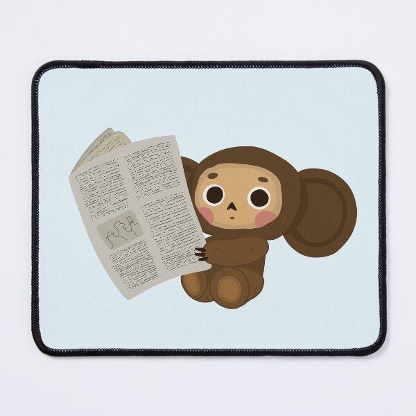 Item preview, Cheburashka with the paper designed and sold by Margo Dardik.