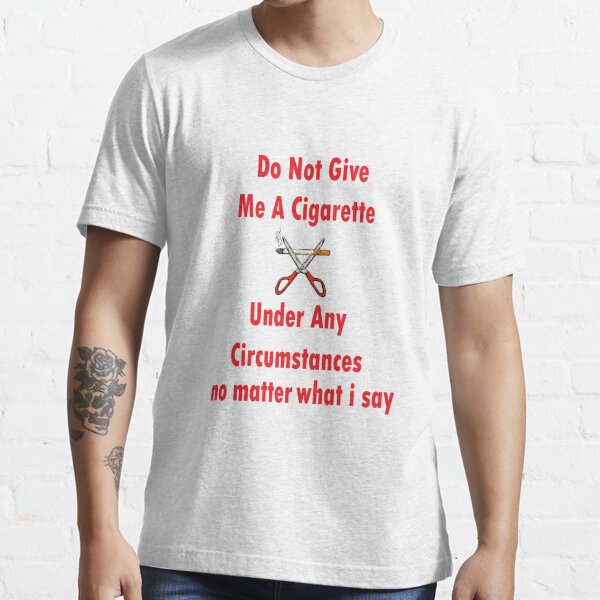 Cigarettes T-Shirt (Royal Blue)