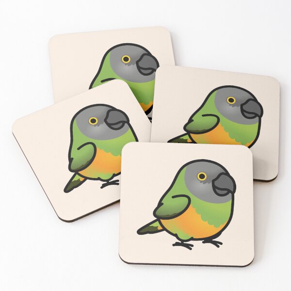 Item preview, Chubby Senegal Parrot designed and sold by birdhism.