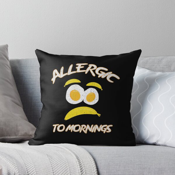 Item preview, Allergic to mornings funny t shirt designed and sold by Dailytees.