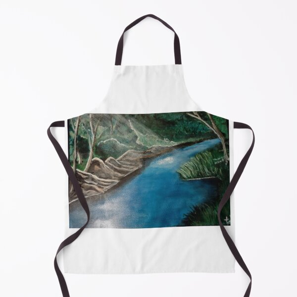 Item preview, Filtered light of wooded stream designed and sold by TheShakyArtist.