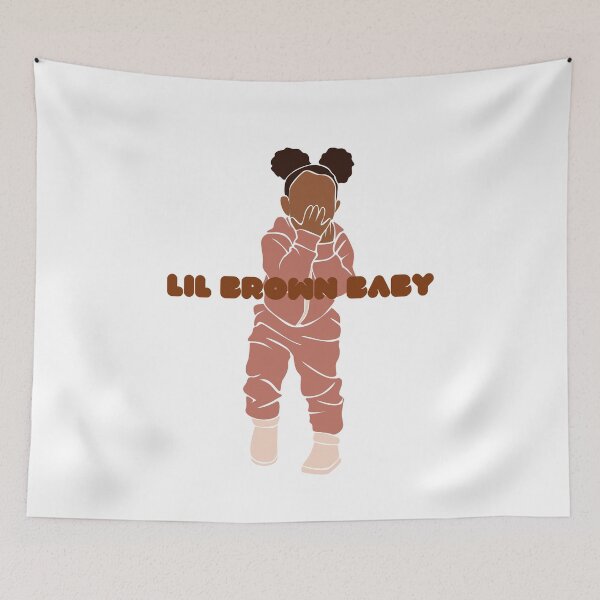 Item preview, Lil Brown Baby designed and sold by paisleythermond.