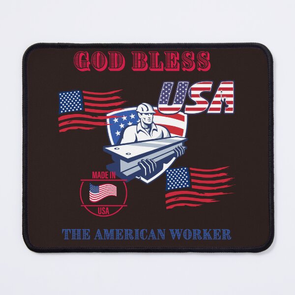 Item preview, Bless the American Worker designed and sold by Kim Loftis.