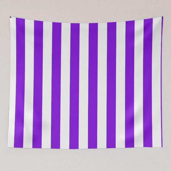Item preview, Purple blue vertical stripes for bold graphic statement. - WelshDesigns designed and sold by welshdesigns.