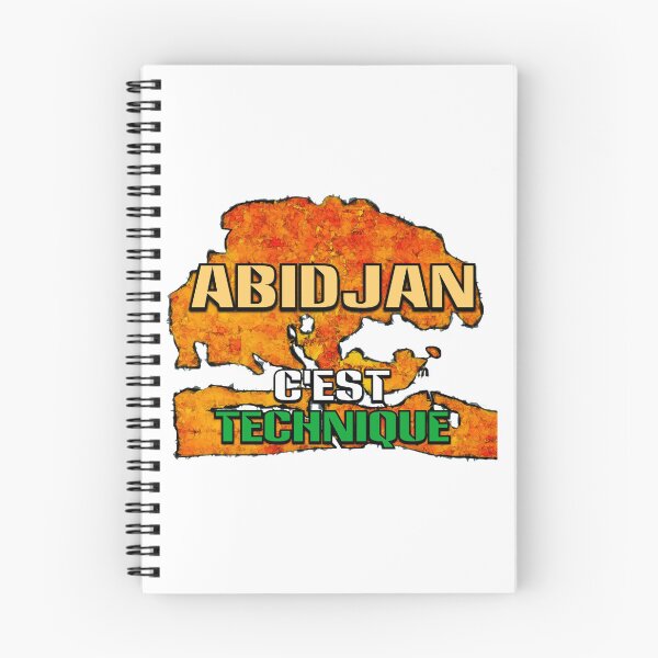 Item preview, Abidjan Côte d'Ivoire Ivory Coast Flag - C'est Technique Nouchi Street Slang Quote designed and sold by Tony Cisse.