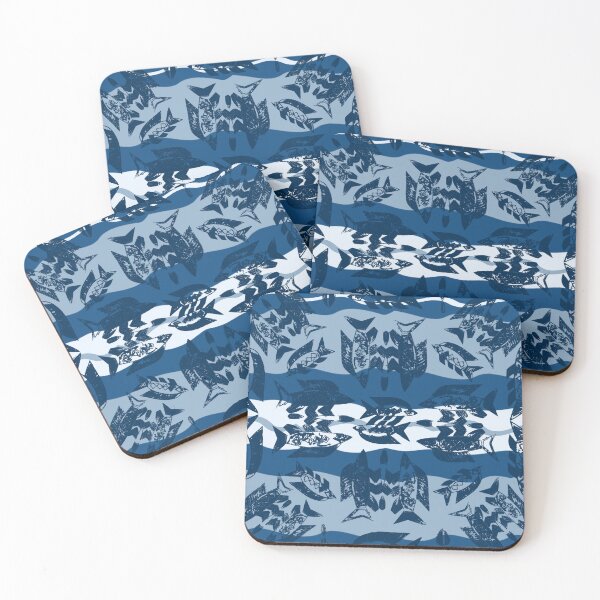 Item preview, Wild Ocean Fish designed and sold by bmfabricdesigns.