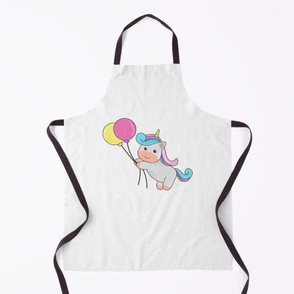 Item preview, Cute Unicorn with Balloons designed and sold by MoaaStore.