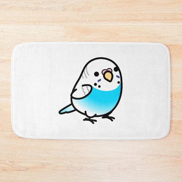 Item preview, Chubby Dominant Pied Sky-blue Budgie - Female designed and sold by birdhism.