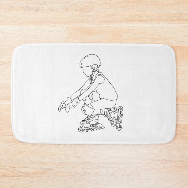 Item preview, Inline skate lineart designed and sold by emilyvannooij.