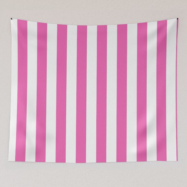 Item preview, Pink vertical stripes for bold graphic statement. - WelshDesigns designed and sold by welshdesigns.