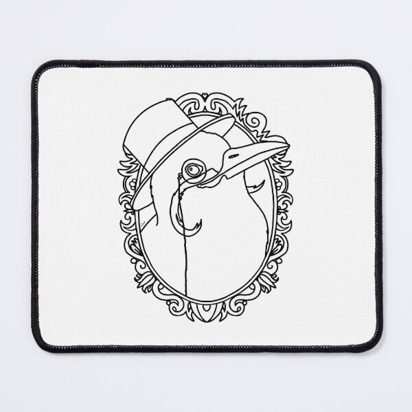 Item preview, Inca Tern Gent Black Lines designed and sold by LauraWolfArtist.