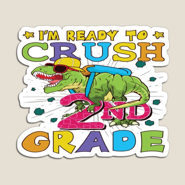 Item preview, Funny I'm Ready to Crush 2nd Grade, Back to School  designed and sold by zenzeroart ⭐⭐⭐⭐⭐.