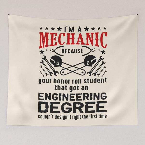 Item preview, I am a mechanic designed and sold by designdroplet.