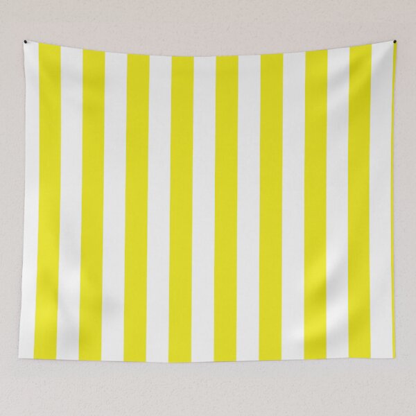 Item preview, Yellow vertical stripes for bold graphic statement. - WelshDesigns designed and sold by welshdesigns.