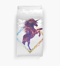 Galactical Unicorn. Duvet Cover