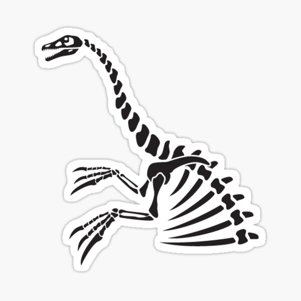 Item preview, Therizinosaurus skeleton  designed and sold by TimeSkiff.