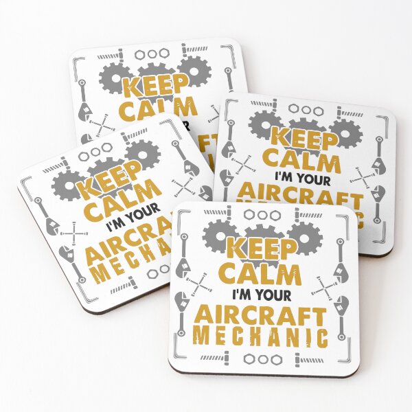 Item preview, Keep calm I am your aircraft mechanic designed and sold by designdroplet.