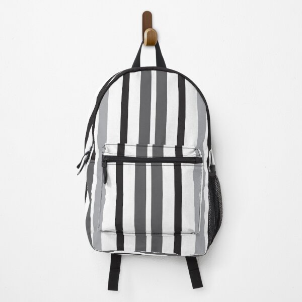 Item preview, Stripes in Gray Black White Pattern designed and sold by ValeriesGallery.