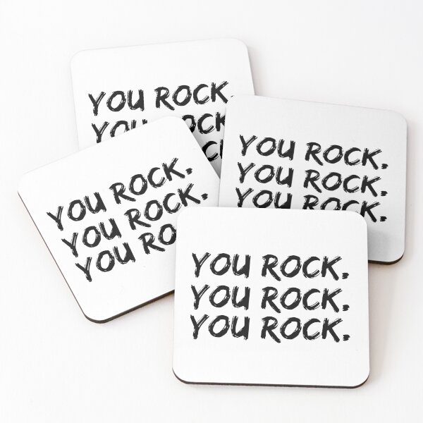 Item preview, You Rock. Positive Feedback. designed and sold by ImaginedCo.