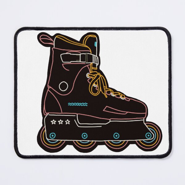 Item preview, Neon black inline skate designed and sold by emilyvannooij.