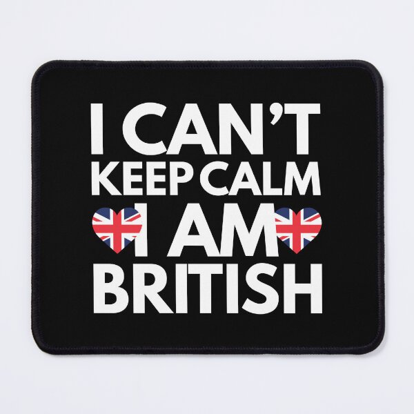 Item preview, I Cant Keep Calm, I am British from Britain designed and sold by HelloFromAja.