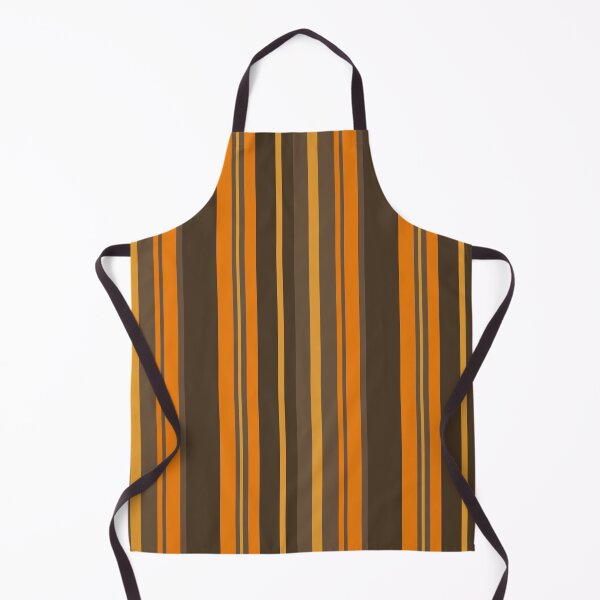 Item preview, Simple repeating orange and brown pattern of stripes - WelshDesigns designed and sold by welshdesigns.