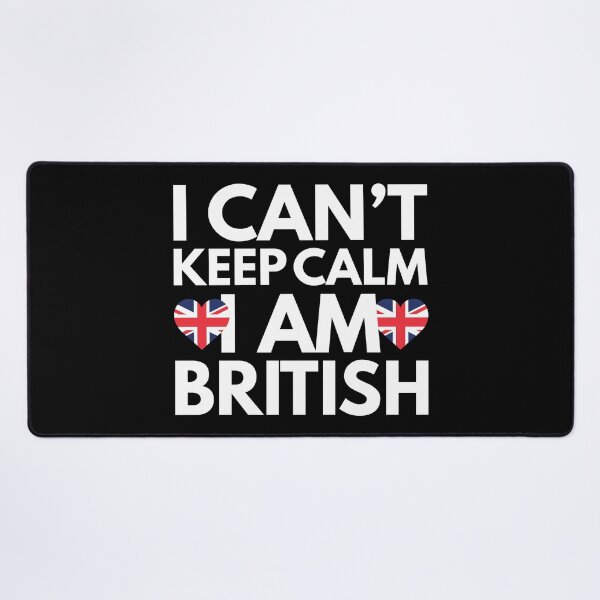 Item preview, I Cant Keep Calm, I am British from Britain designed and sold by HelloFromAja.