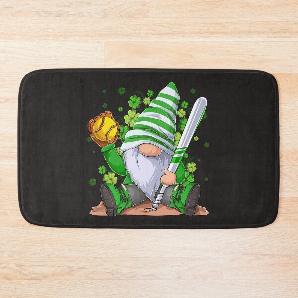 Item preview, Softball Shamrock Lucky Gnome Irish St Patrick's Day Boys 113 designed and sold by fawsonpnhamme.