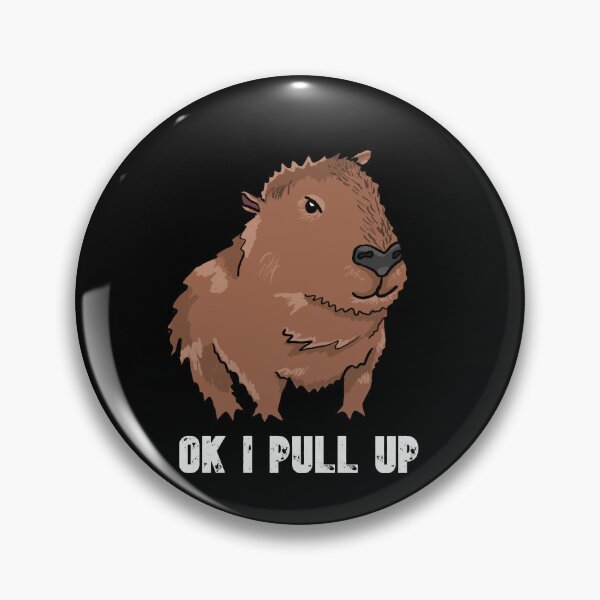 Artikelvorschau, Ok, ich ziehe Capybara Meme hoch entworfen und verkauft von RoserinArt.
