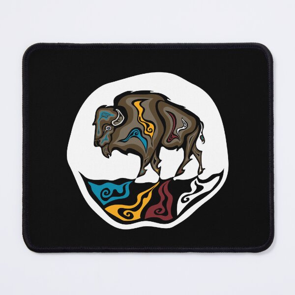 Item preview, Four Directions Buffalo WAWEZHI Canada Indigenous Art designed and sold by WAWEZHI.