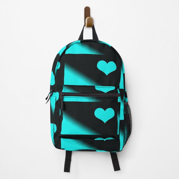 Item preview, sky blue heart neon background designed and sold by cheekylorns.